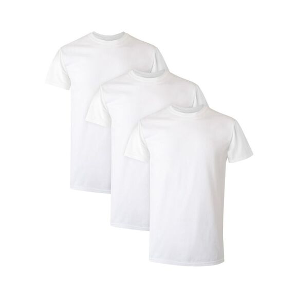 Hanes Premium Comfort Fit Cotton Stretch Crew T-Shirts 3 Pack, NEW - Picture 1 of 5